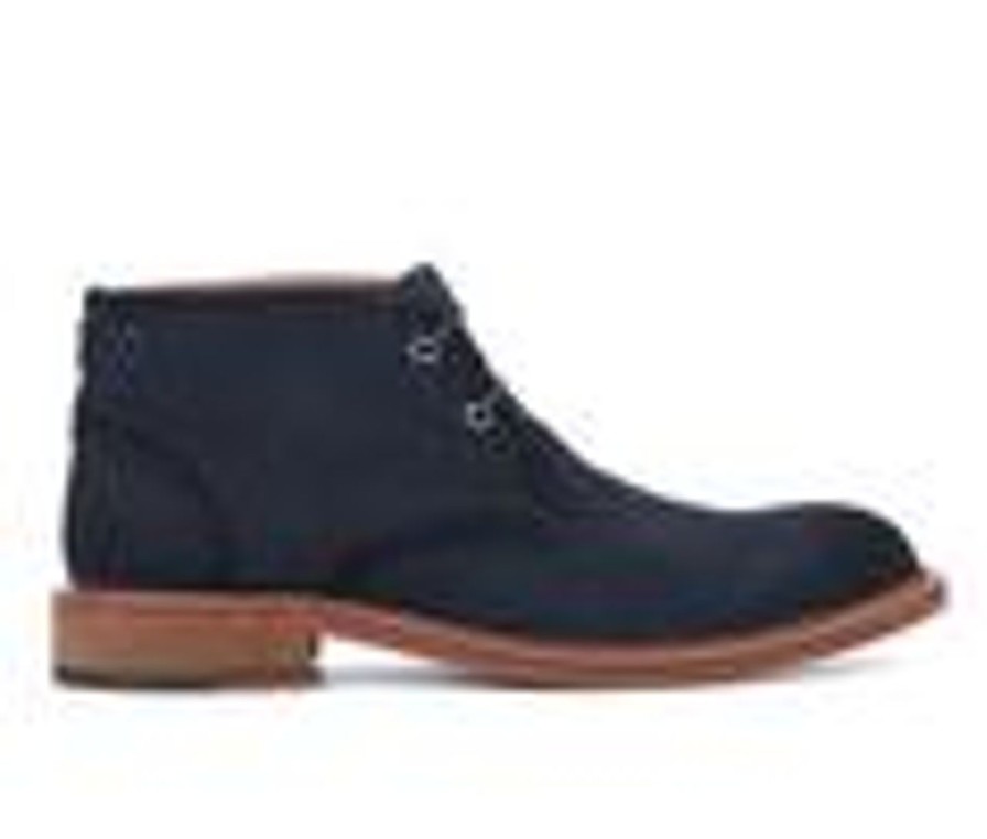 Men Vintage Foundry Co Boots | Men'S Vintage Foundry Co Milton Chukka Dress Boots Navy