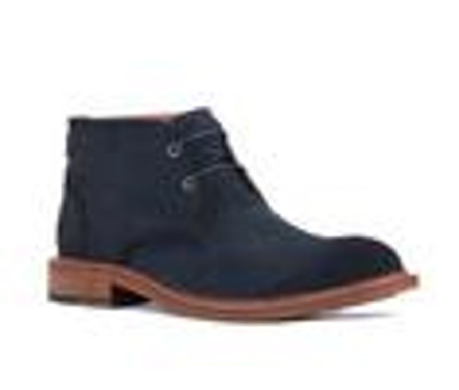 Men Vintage Foundry Co Boots | Men'S Vintage Foundry Co Milton Chukka Dress Boots Navy