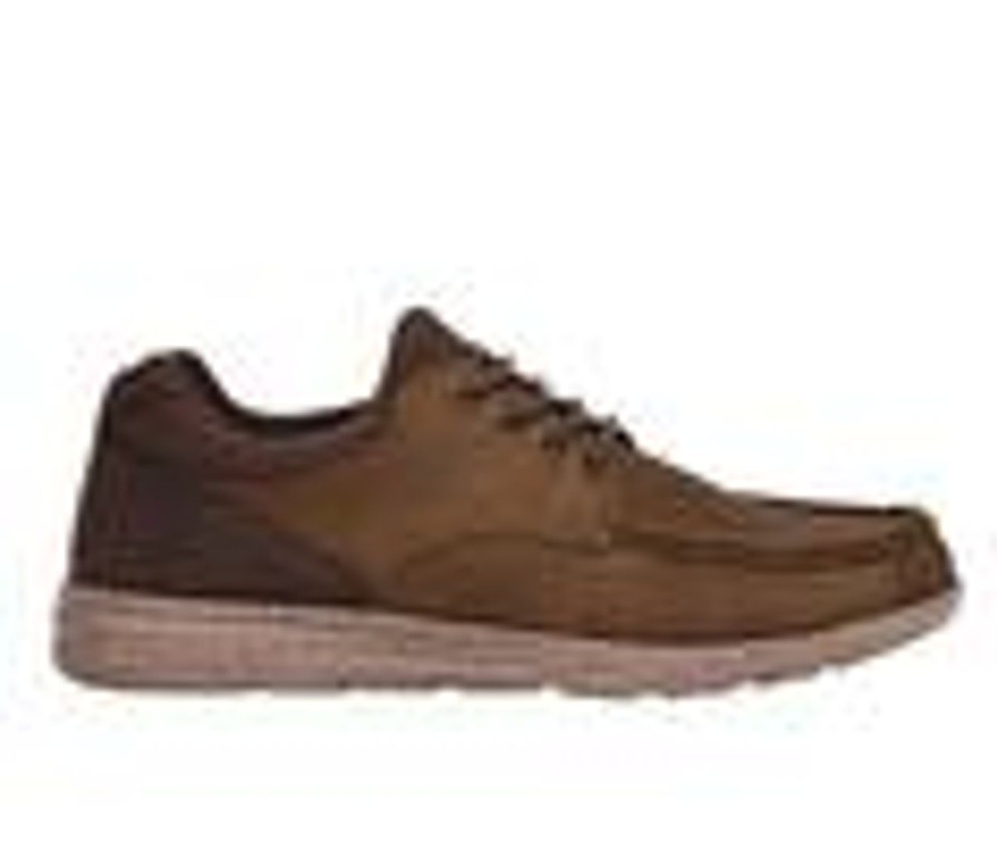 Men Deer Stags Oxfords | Men'S Deer Stags Uplift Casual Oxfords Brown/Drk Brown