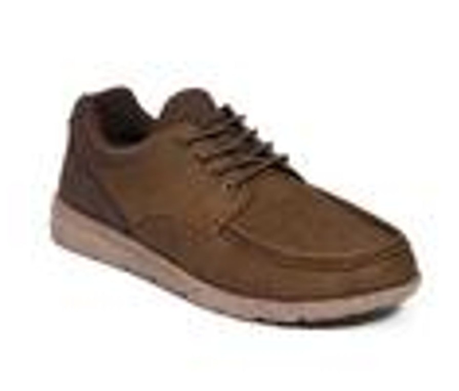 Men Deer Stags Oxfords | Men'S Deer Stags Uplift Casual Oxfords Brown/Drk Brown