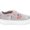 Kids Carters Casual | Girls' Carters Toddler & Little Kid Nettie Slip-Ons Grey Floral