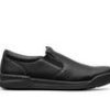 Men Nunn Bush Slip Resistant | Adults' Nunn Bush Tour Work Plain Toe Slip Resistant Safety Shoes Black Smooth