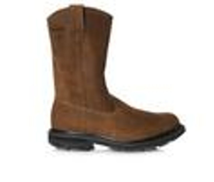 Men Wolverine Soft Toe | Men'S Wolverine Wellington 10 In 4727 Work Boots Gaucho