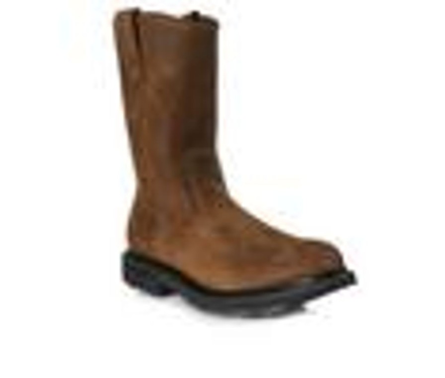 Men Wolverine Soft Toe | Men'S Wolverine Wellington 10 In 4727 Work Boots Gaucho