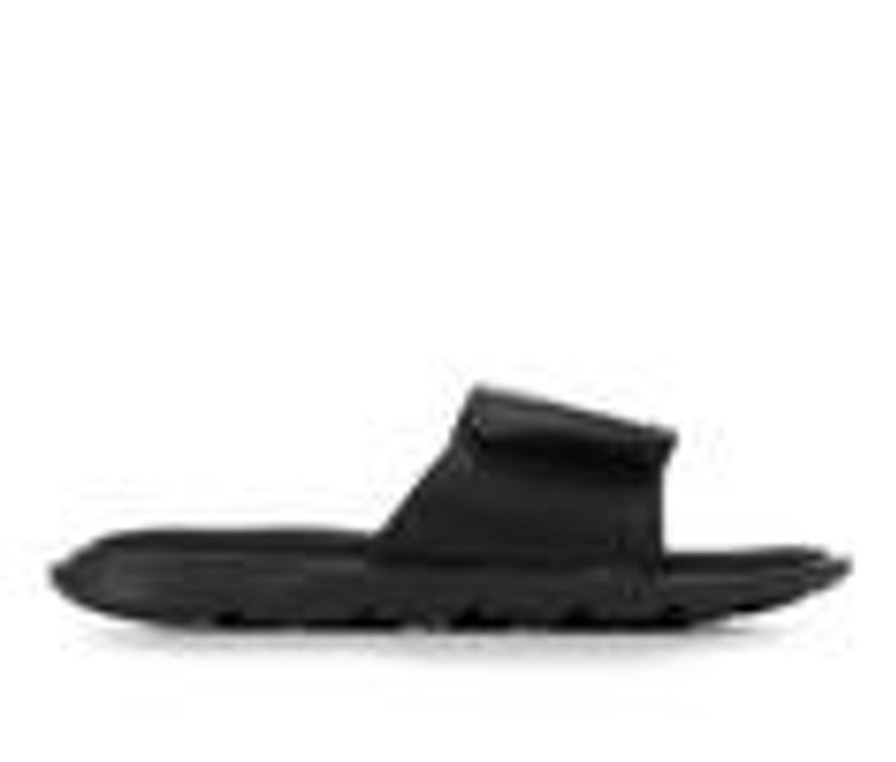 Kids Under Armour Sandals | Boys' Under Armour Ignite Boys Vii 11-7 Sport Slides Black/Blk/White