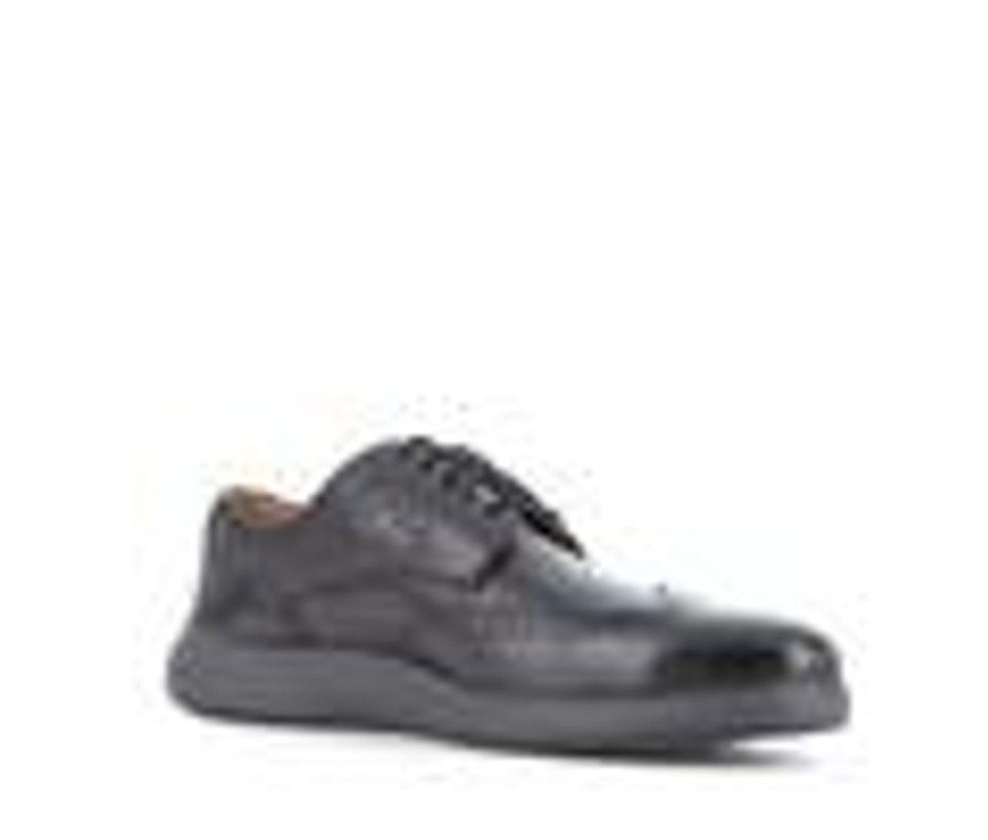 Men Florsheim Work Slip Resistant | Men'S Florsheim Work Flair Steel Toe Slip-Resistant Work Shoes Black