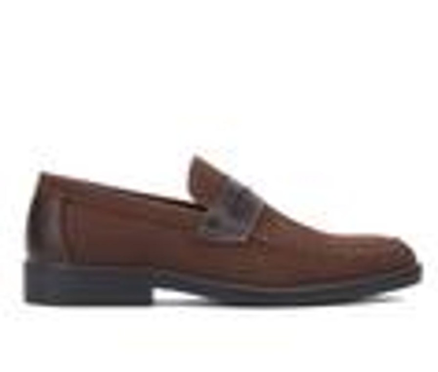 Men New York and Company Loafers | Men'S New York And Company Giolle Penny Loafers Brown