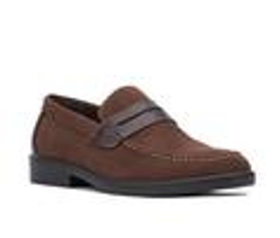 Men New York and Company Loafers | Men'S New York And Company Giolle Penny Loafers Brown