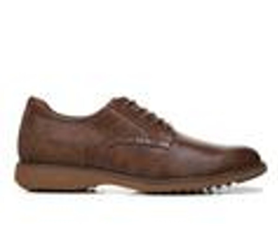 Men Dr. Scholls Oxfords | Men'S Dr. Scholls Sync Up Dress Oxfords Brown