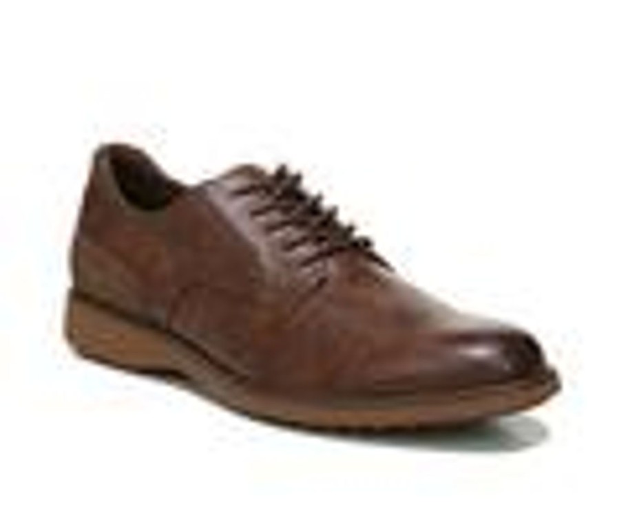 Men Dr. Scholls Oxfords | Men'S Dr. Scholls Sync Up Dress Oxfords Brown