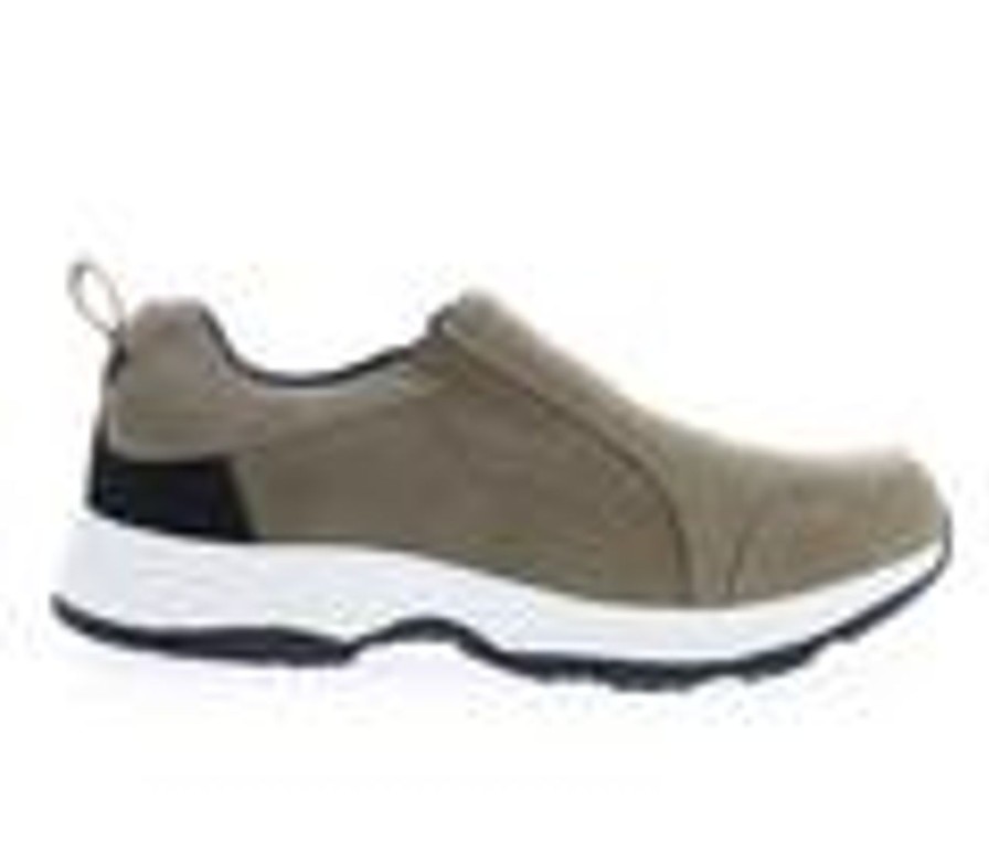 Men Propet Slip-Ons | Men'S Propet Cash Casual Slip On Sneakers Gunsmoke