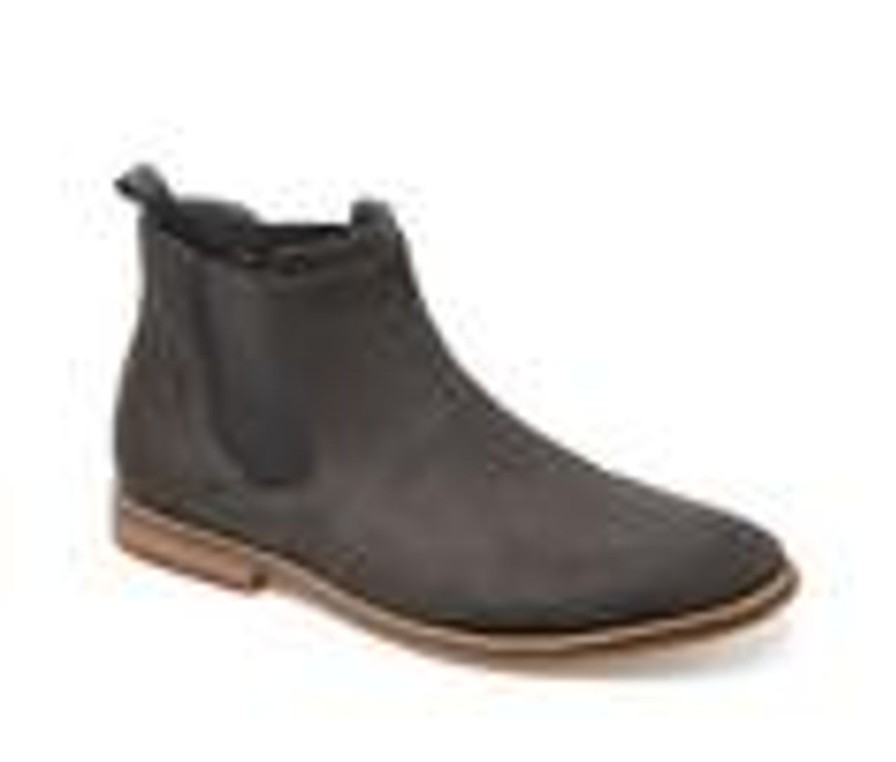 Men Vance Co. Boots | Men'S Vance Co. Marshall Wide Width Chelsea Boots Grey Wide