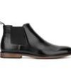 Men New York and Company Boots | Men'S New York And Company Enzo Chelsea Dress Boots Black