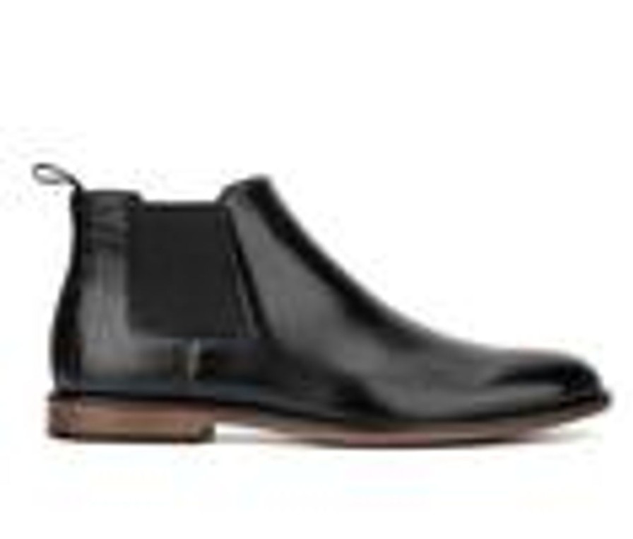 Men New York and Company Boots | Men'S New York And Company Enzo Chelsea Dress Boots Black