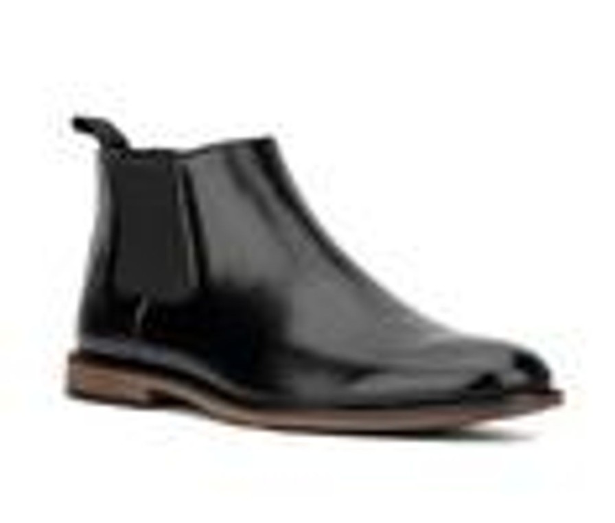 Men New York and Company Boots | Men'S New York And Company Enzo Chelsea Dress Boots Black