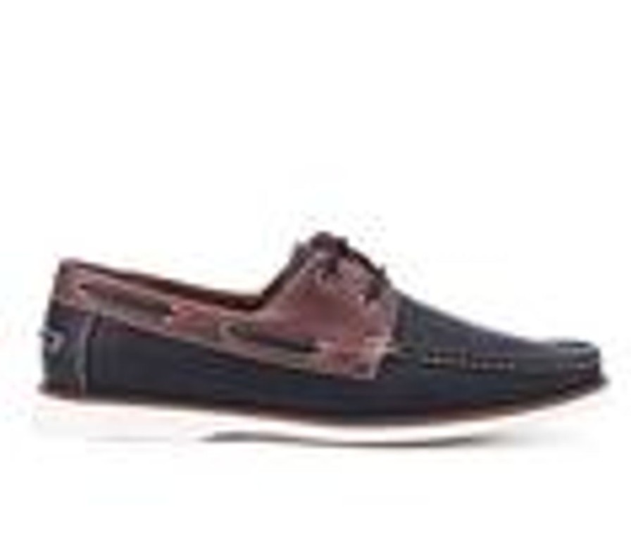 Men Xray Footwear Boat Shoes | Men'S Xray Footwear Quince Boat Shoes Black