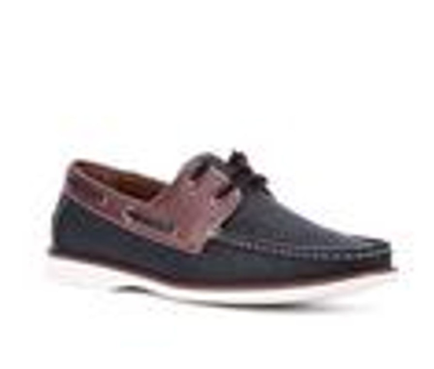 Men Xray Footwear Boat Shoes | Men'S Xray Footwear Quince Boat Shoes Black