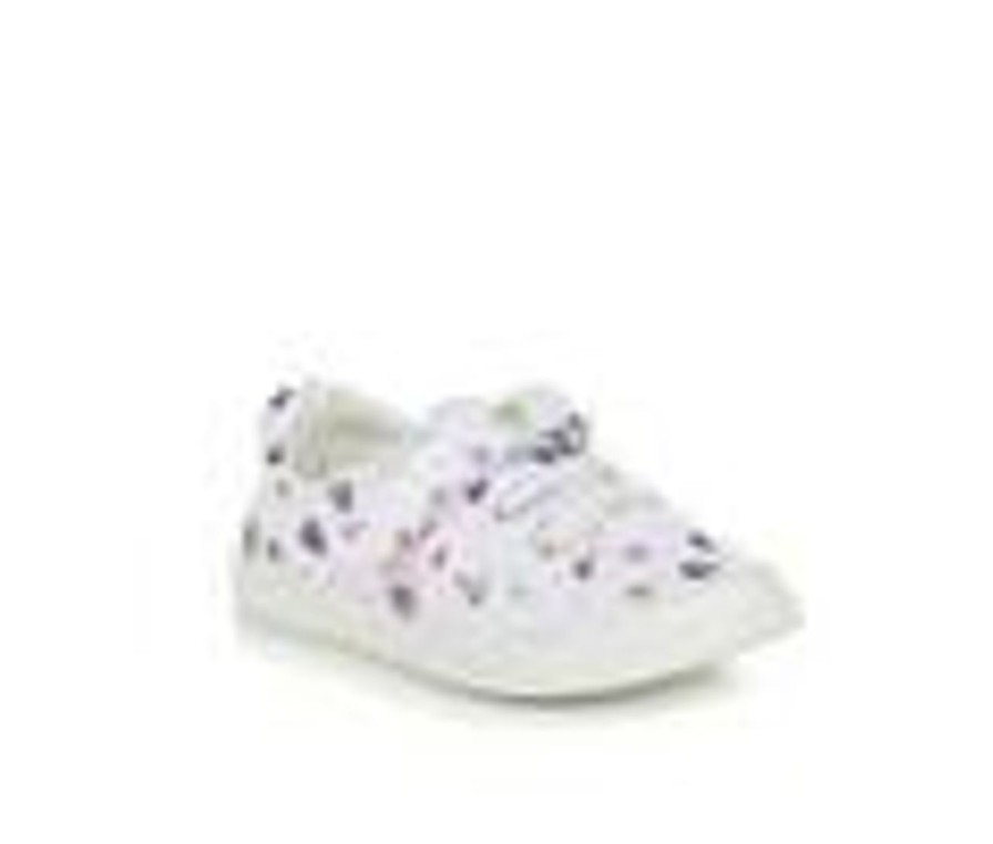 Kids Jellypop Athletics & Sneakers | Girls' Jellypop Toddler Lil Lollie Slip-On Sneakers White Multi