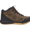 Men Northside Hiking And Hunting | Men'S Northside Benton Mid Waterproof Hiking Boots Brown/Black