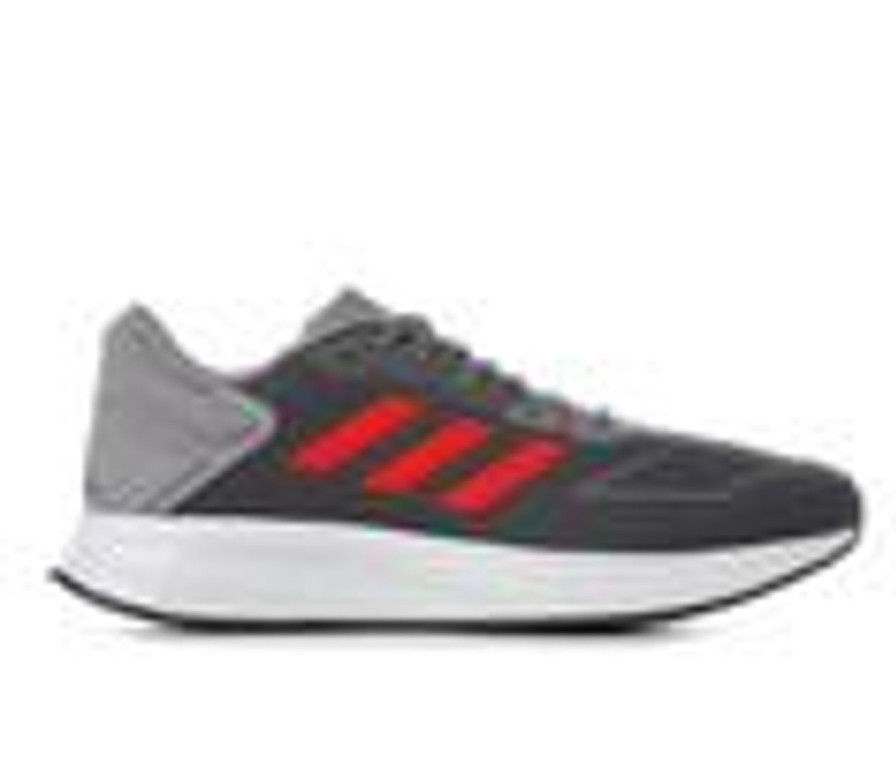 Men Adidas Cross Training | Men'S Adidas Duramo 10 Running Shoes Grey/Red/White