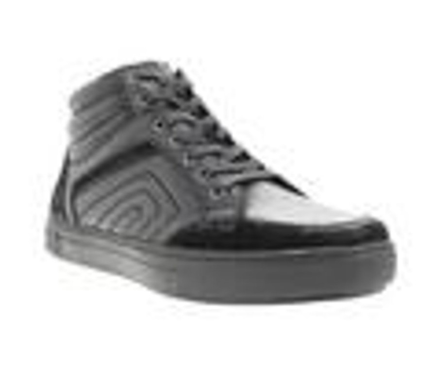 Men Propet High Tops | Men'S Propet Kenton Lace Up Sneaker Boots All Black