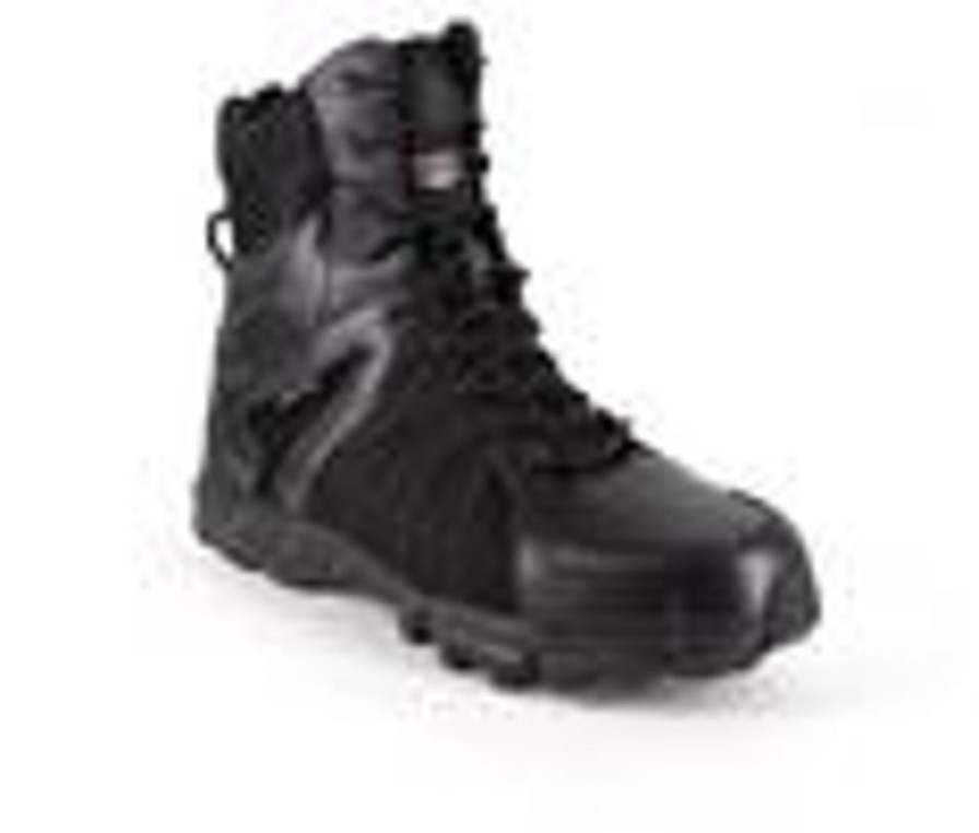 Men REEBOK WORK Soft Toe | Men'S Reebok Work Trailgrip Tactical Work Boots Black