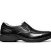 Men Nunn Bush Soft Toe | Men'S Nunn Bush Kore Pro Bicycle Toe Slip-On Slip-Resistant Loafers Black