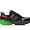 Kids Skechers Athletics & Sneakers | Boys' Skechers Little Kid & Big Kid Thermoflux 2.0 Zarxo Running Shoes Black/Lime/Red