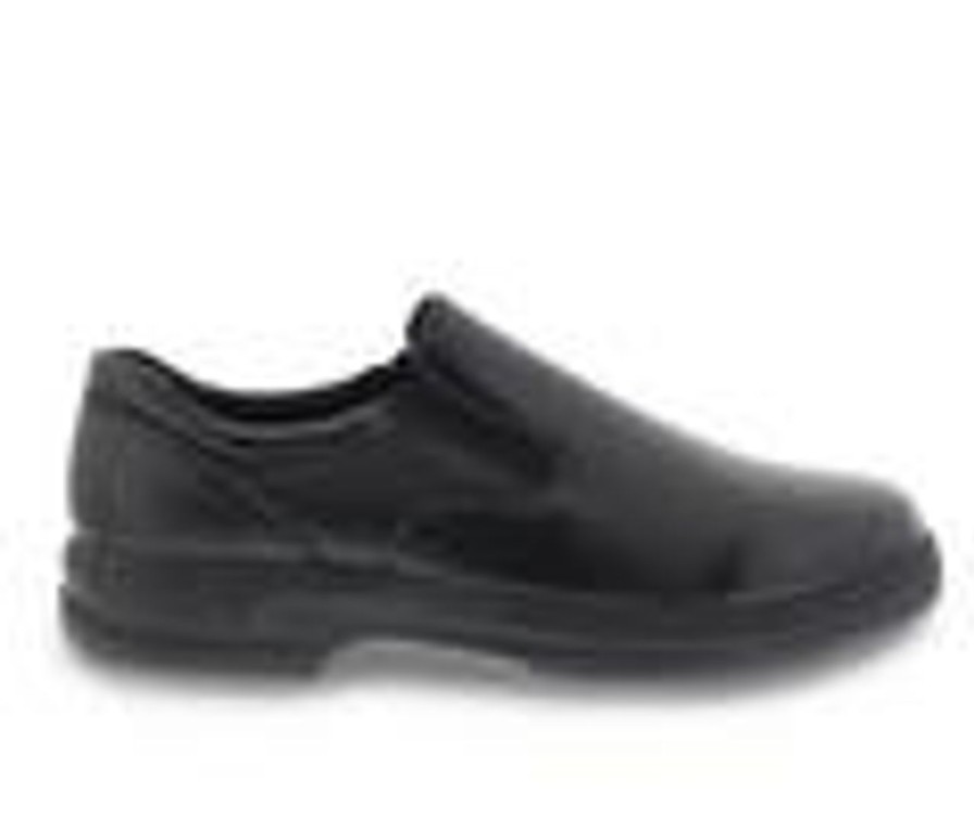 Men Deer Stags Slip Resistant | Men'S Deer Stags Manager Slip-Resistant Shoes Black