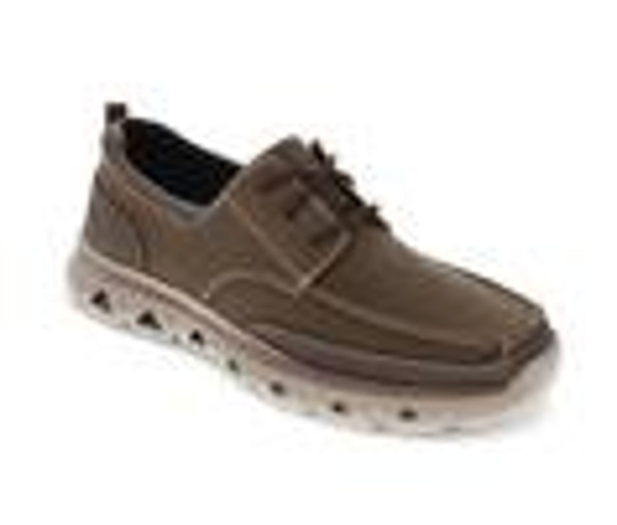 Men Dockers Oxfords | Men'S Dockers Creston Casual Oxfords Brown