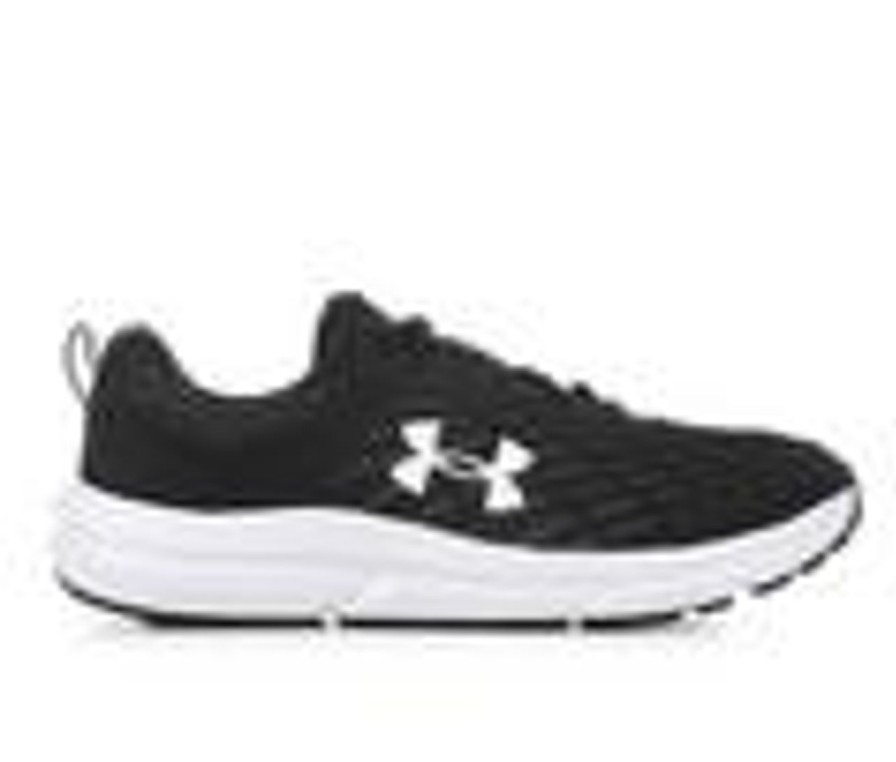 Men Under Armour Cross Training | Men'S Under Armour Charged Assert 10 Running Shoes Black/White