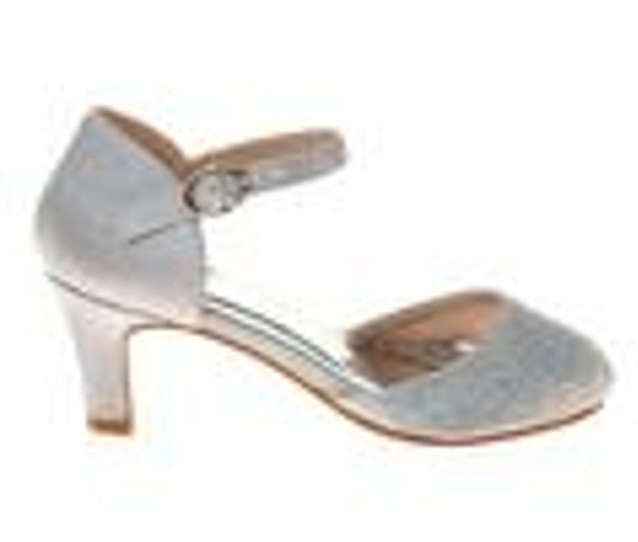 Kids Badgley Mischka Dress | Girls' Badgley Mischka Intricate Intrigue 13-6 Dress Shoes Silver