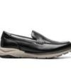 Men Florsheim Loafers | Men'S Florsheim Fenzi Moc Toe Venetian Loafers Black