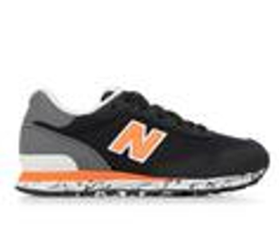 Kids New Balance Athletics & Sneakers | Kids' New Balance Big Kid 515 Gc515Bt Running Shoes Blk/Orng/Speck