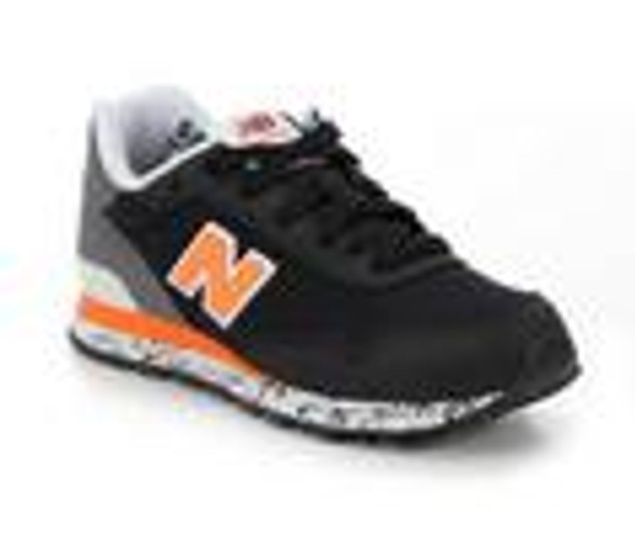 Kids New Balance Athletics & Sneakers | Kids' New Balance Big Kid 515 Gc515Bt Running Shoes Blk/Orng/Speck