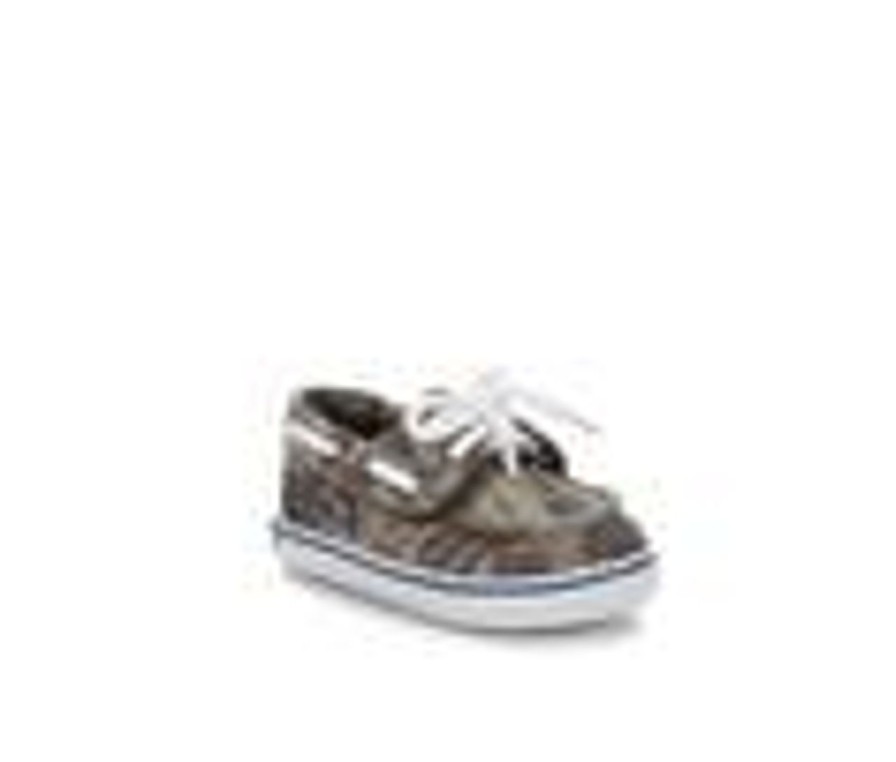 Kids Sperry Casual | Boys' Sperry Infant & Toddler Intrepid Crib Shoes Camo