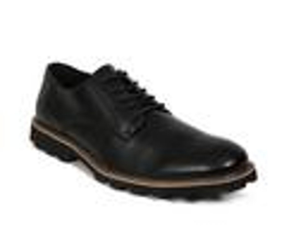 Men Deer Stags Oxfords | Men'S Deer Stags Benjamin Dress Shoes Black