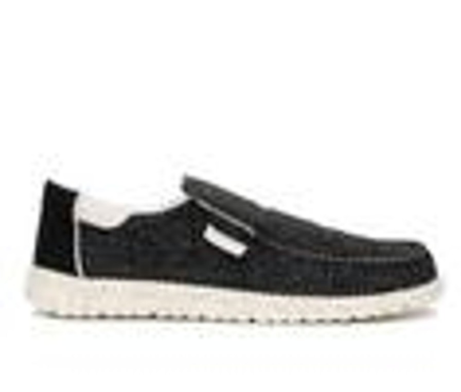 Men Xray Footwear Loafers And Slip-Ons | Men'S Xray Footwear Jules Slip-On Sneakers Black