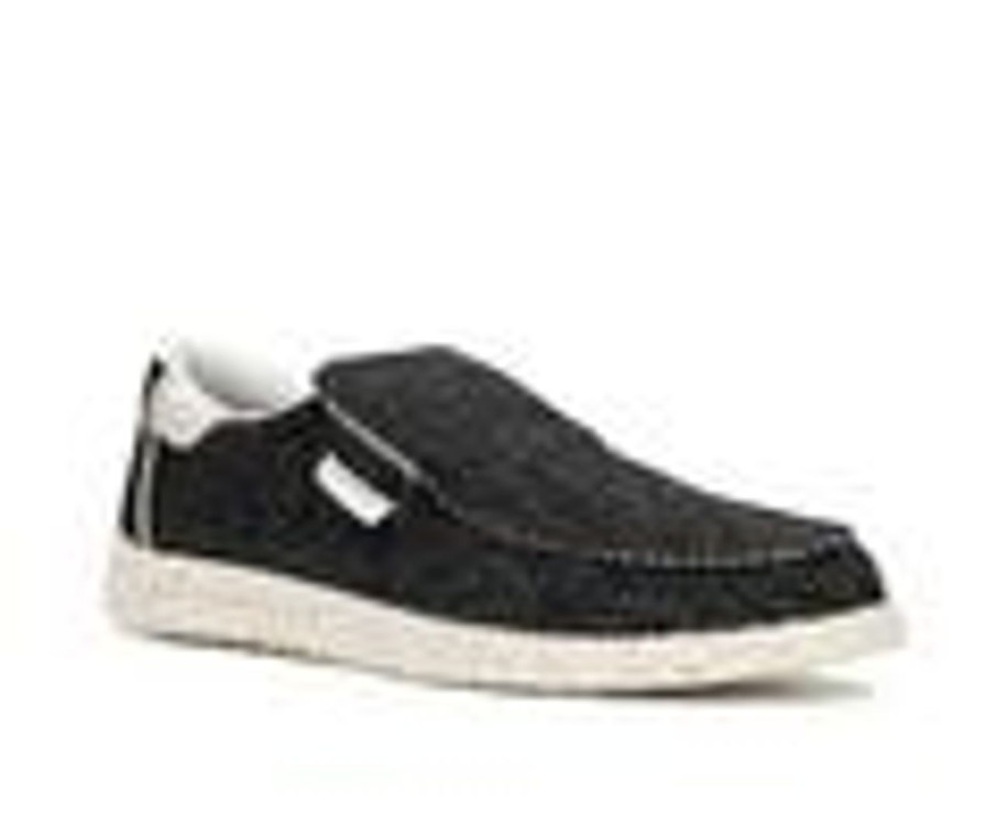 Men Xray Footwear Loafers And Slip-Ons | Men'S Xray Footwear Jules Slip-On Sneakers Black