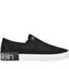 Men Calvin Klein Slip-Ons | Men'S Calvin Klein Ryor Casual Shoes Black