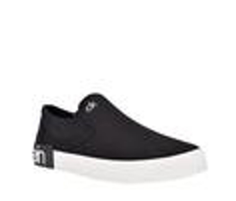 Men Calvin Klein Slip-Ons | Men'S Calvin Klein Ryor Casual Shoes Black