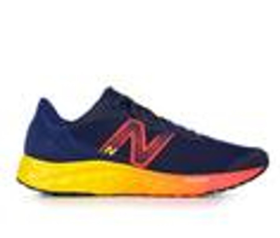 Kids New Balance Athletics & Sneakers | Boys' New Balance Big Kid Arishi V4 Wide Width Running Shoes Navy/Elecred