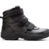 Men Propet Hiking And Hunting | Men'S Propet Cliff Walker Tall Strap Waterproof Hiking Boots Black