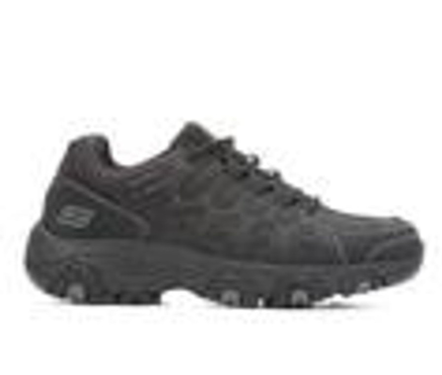 Men Skechers Cross Training | Men'S Skechers 51847 Terrabite Water Resistant Trail Running Shoes Black