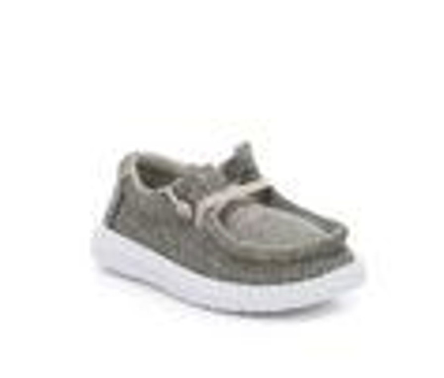 Kids Drope Casual | Boys' Drope Toddler Mike Elt Slip-On Shoes Bedrock