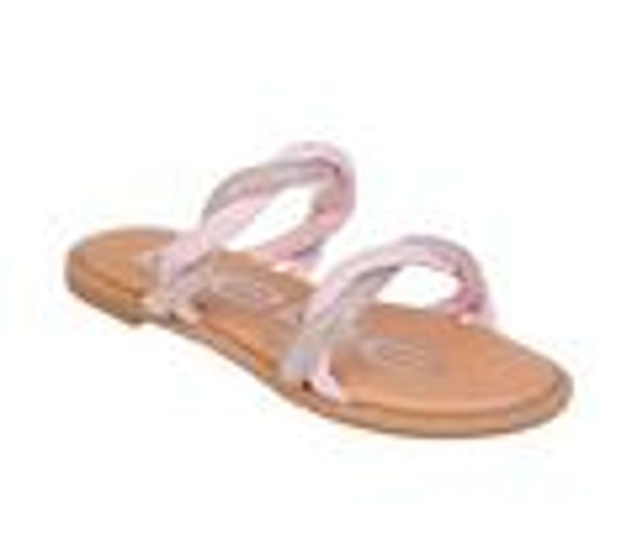 Kids Bebe Sandals | Girls' Bebe Little & Big Kids Celia Sandals Light Pink