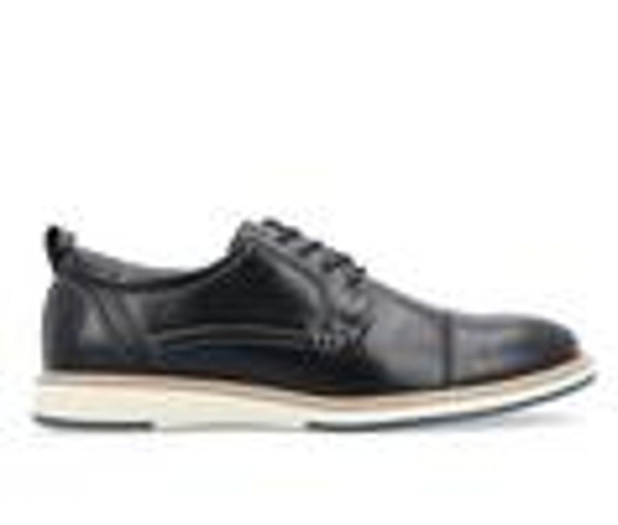 Men Vance Co. Oxfords | Men'S Vance Co. Jedd Casual Dress Shoes Black