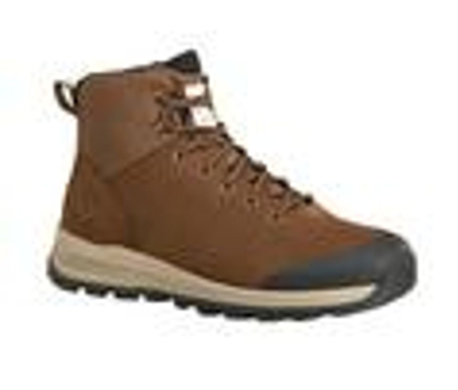 Men Carhartt Soft Toe | Men'S Carhartt Fh5020 Outdoor Wp 5 Dark Brown