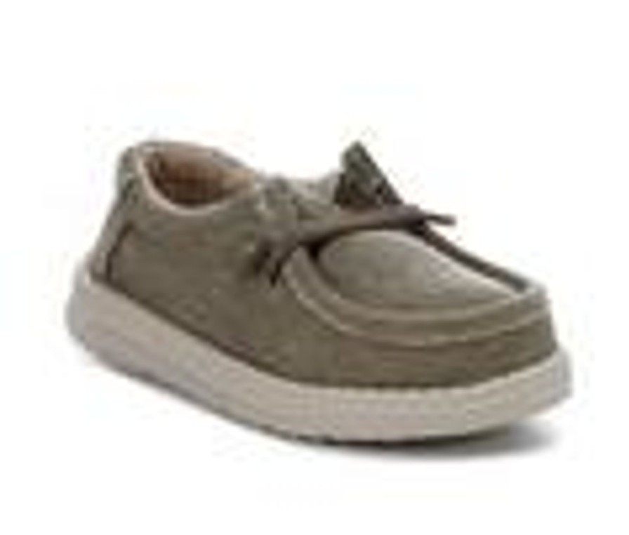 Kids Drope Casual | Boys' Drope Toddler Mike Slip-On Shoes Brown