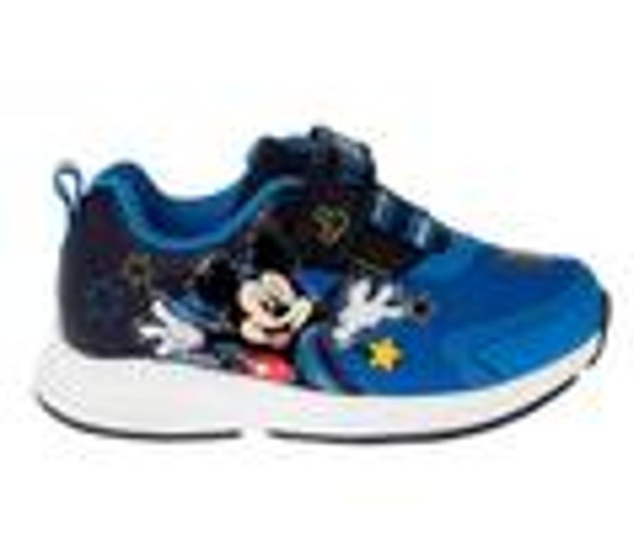 Kids Disney Casual | Boys' Disney Toddler & Little Kid Mickey The Star Light Up Sneakers Blue